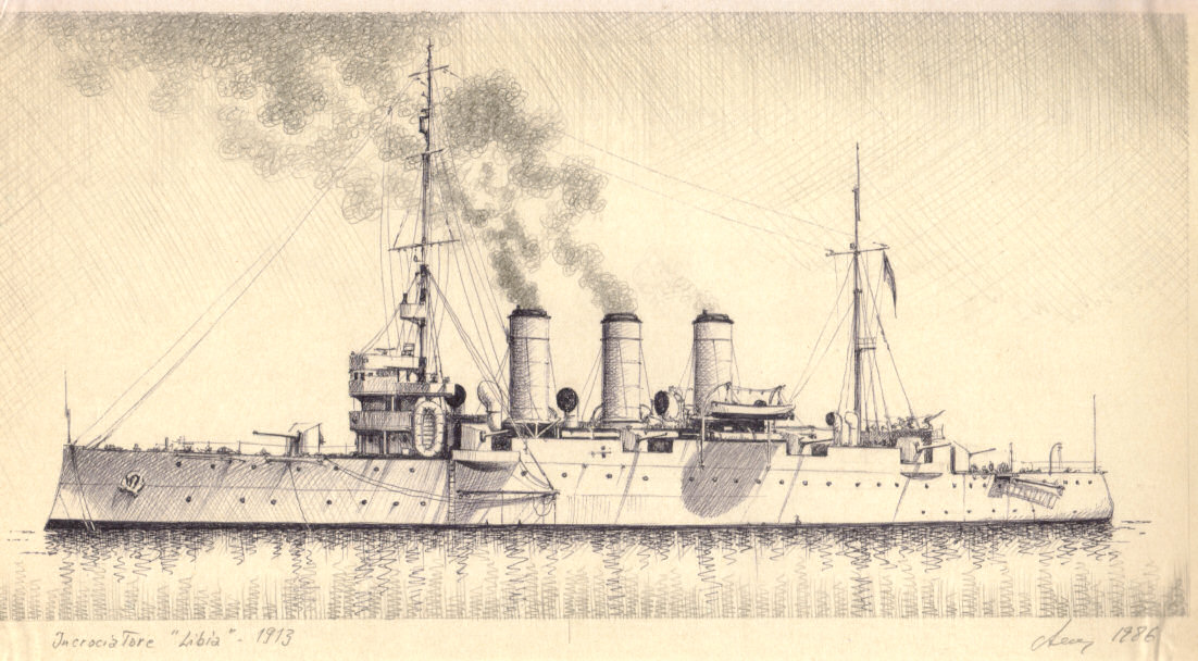 1913 - Incrociatore 'Libia'